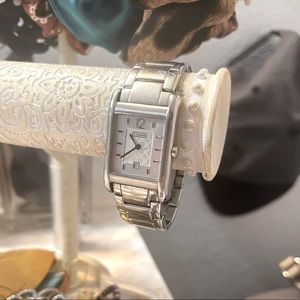 Woman’s COACH stainless steel watch